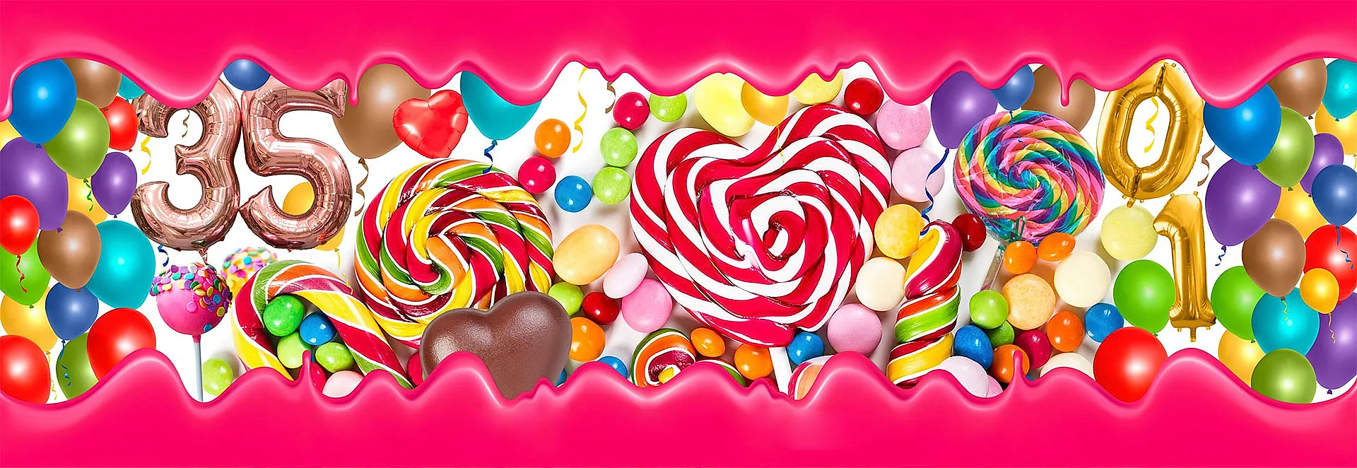 Dulcya Eventos y Golosinas banner de dulces