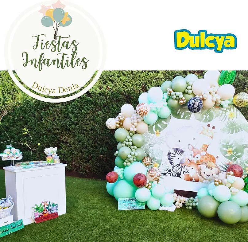 Dulcya Eventos y Golosinas fiesta al aire libre