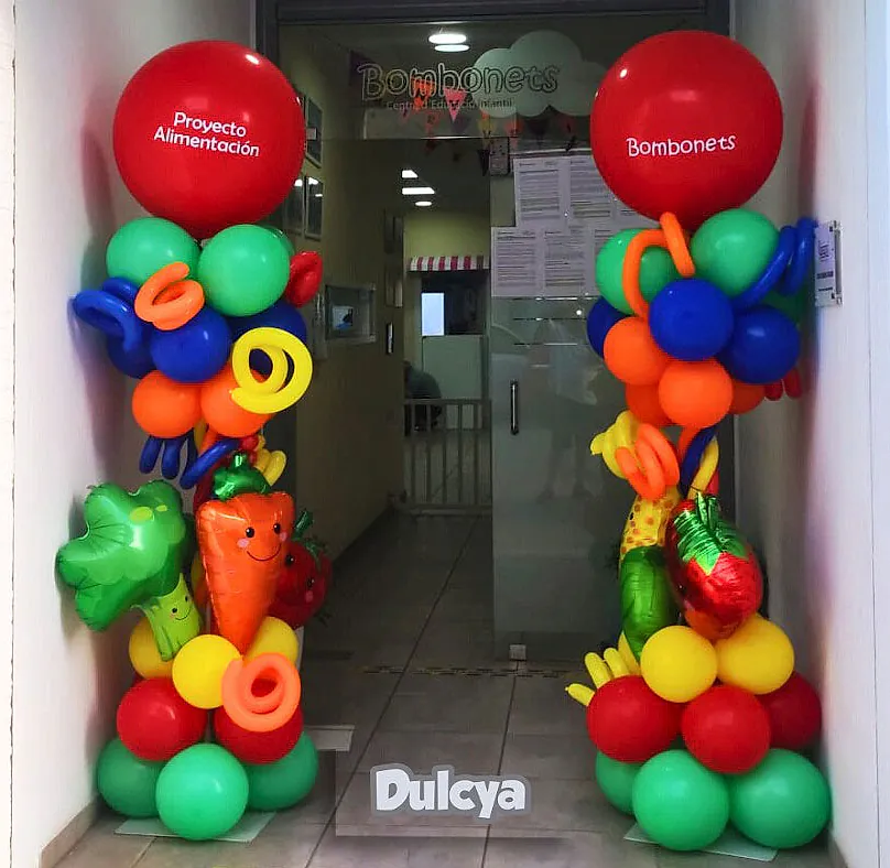 Dulcya Eventos y Golosinas globos de colores